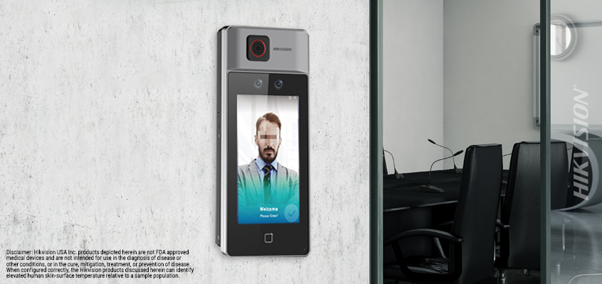 Hikvision HikWire blog article Touchless Temperature Self-Screening Solution