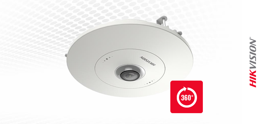 Hikvision HikWire blog article 6 MP Indoor Network Fisheye Camera