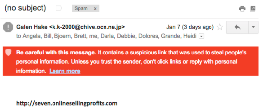 Identifying phishing hacks, image 1