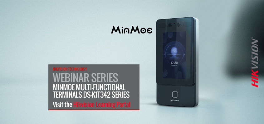 Hikvision HikWire blog article Watch Our MinMoe Multi-Functional Terminals Webinar to Discover Exciting Key Product Benefits