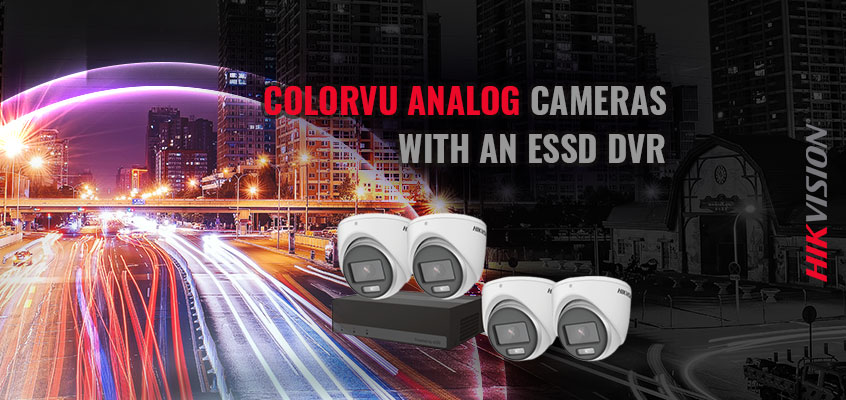 Hikvision HikWire blog article Introducing Our eSSD Bundle Kit: ColorVu Analog Cameras with an eSSD DVR