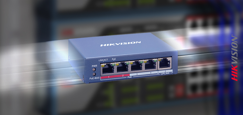 Hikvision HikWire blog article 100 Mbps EI Smart PoE Switch Puts You in Control