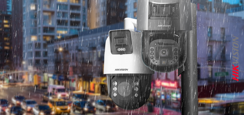 Hikvision HikWire blog article One Camera, Wide Area Smart Monitoring: Hikvision’s TandemVu PTZ + Bullet All-In-One Cameras