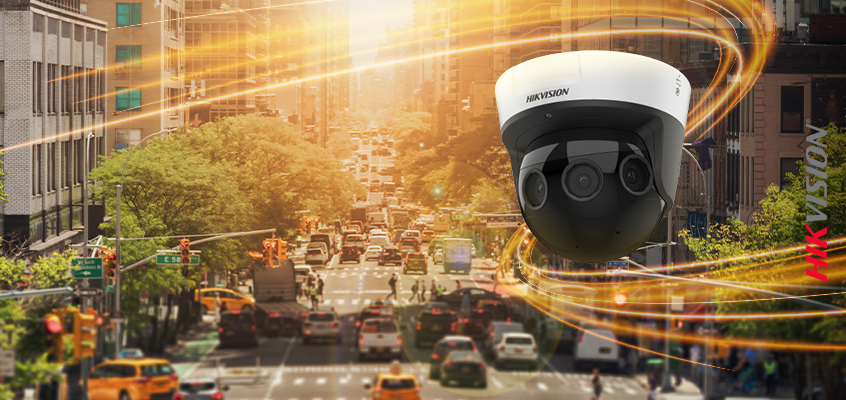 16 MP 180-Degree PanoVu Network Camera