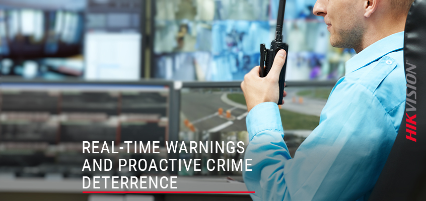 Hikvision HikWire blog article Video & Audio Convergence Solution Empowers Security Personnel with Real-time Audible Warnings for Proactive Crime Deterrence