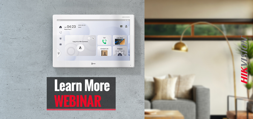 Hikvision HikWire blog article Learn About Our Android Indoor Station and Intercom Systems in Webinar Replay