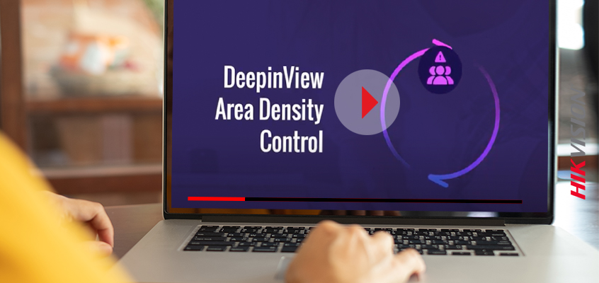 Hikvision HikWire blog article Video: Manage Overcrowding in Public Areas, at Retailers and Venues with DeepinView Cameras Area Density Control