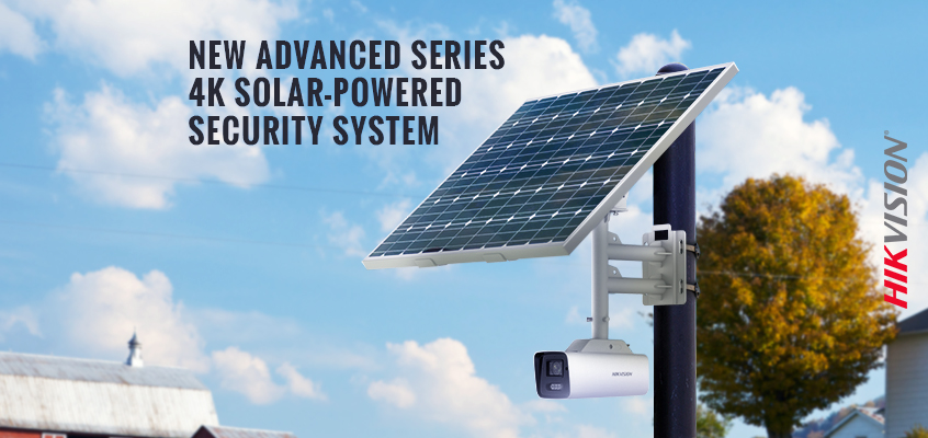 Hikvision HikWire blog article Newly Released Advanced Series 8 MP Solar-Powered Security System Provides Sustainable Security for Larger, Remote Locations