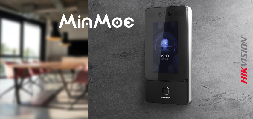 Hikvision HikWire blog article Newly Released MinMoe Multi-Modal Biometrics Reader Makes Touchless Access Easier Than Ever