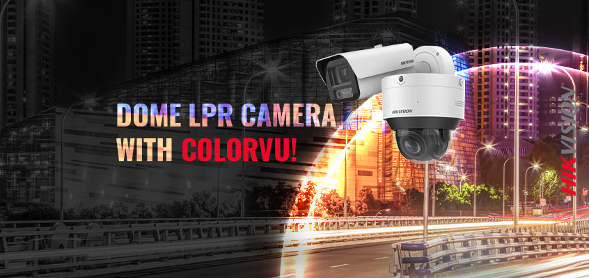 Hikvision HikWire blog article New LPR Dome Cameras with ColorVu Technology Launching in April! Simplify Vehicle Security