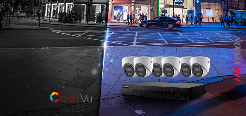 Hikvision HikWire blog article First Full Color Pro Kit: ColorVu IP Bundle Offers Convenience with Better Night Vision