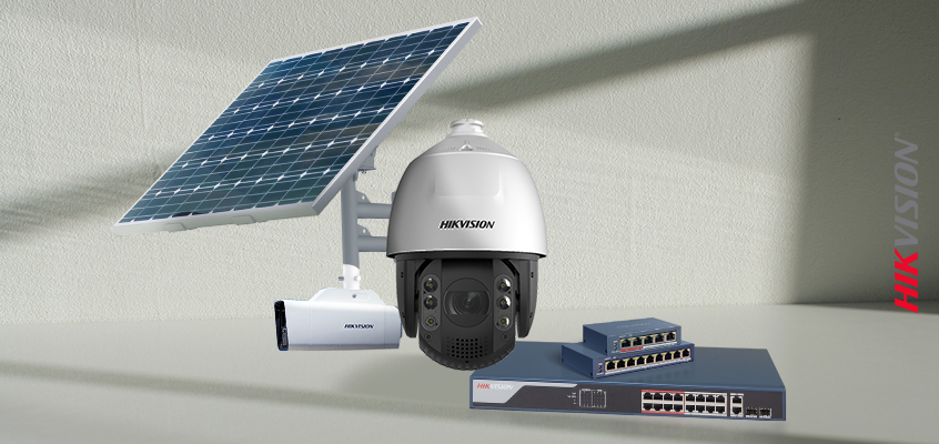 Hikvision HikWire blog article Enhance Security with Three New Product Releases: 25x PTZ Camera, Solar-Powered Camera, Plus Smart Managed PoE Switches