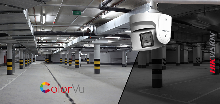 Hikvision HikWire blog article No Blind Spots—with Our Panoramic Cameras with ColorVu