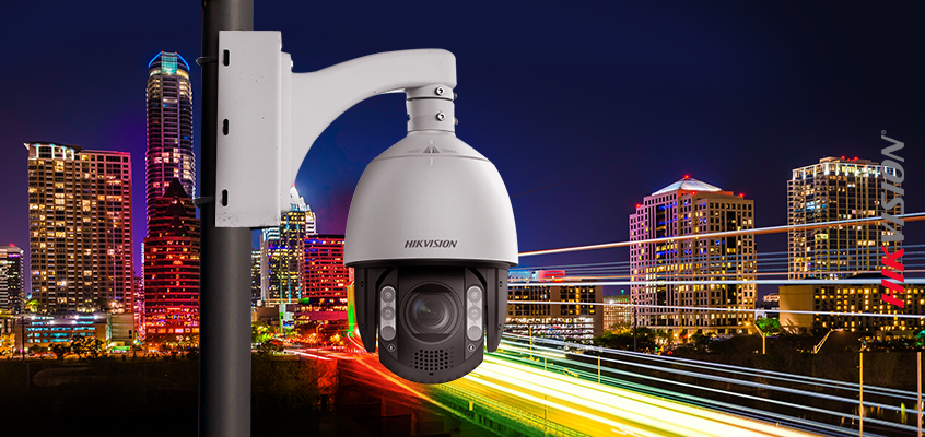 Hikvision HikWire blog article Never Miss Important Events with the 7-Inch Value PTZ Cameras with ColorVu Technology