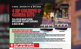 New 4MP ColorVu IP Kit Flyer