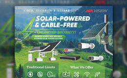 Solar Powered Security Solution Flyer