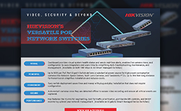 Professional PoE Switches Flyer