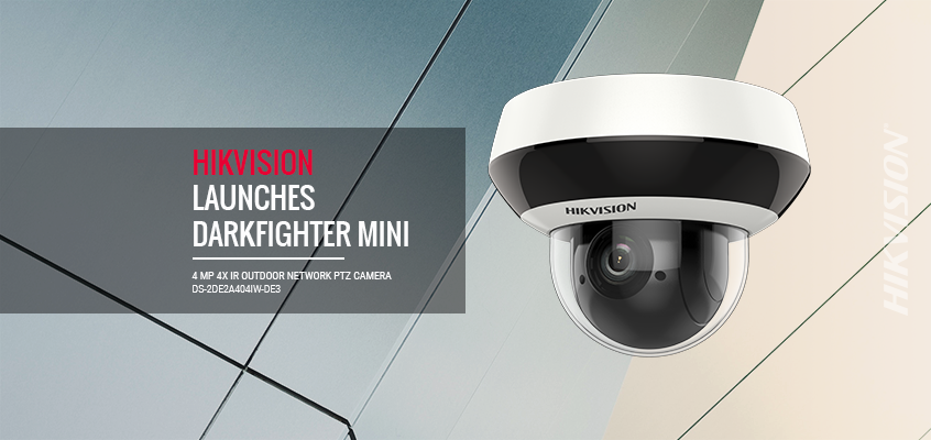 Hikvision North America Launches New 2.5-Inch DarkFighter Network Mini PTZ Surveillance Cameras