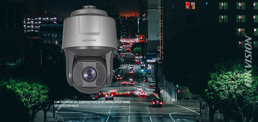 Hikvision’s New DarkFighter PTZ Surveillance Cameras Offers Better Image Clarity, Help Reduce Security Concerns