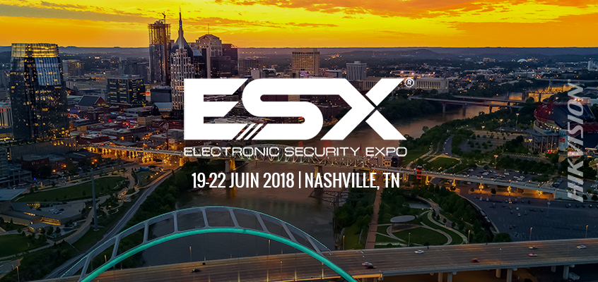 Hikvision présente la technologie de surveillance d'ESX, participe au défi TechVision d'ESX avec la caméra IP à double spectre thermique primée ESX Innovation