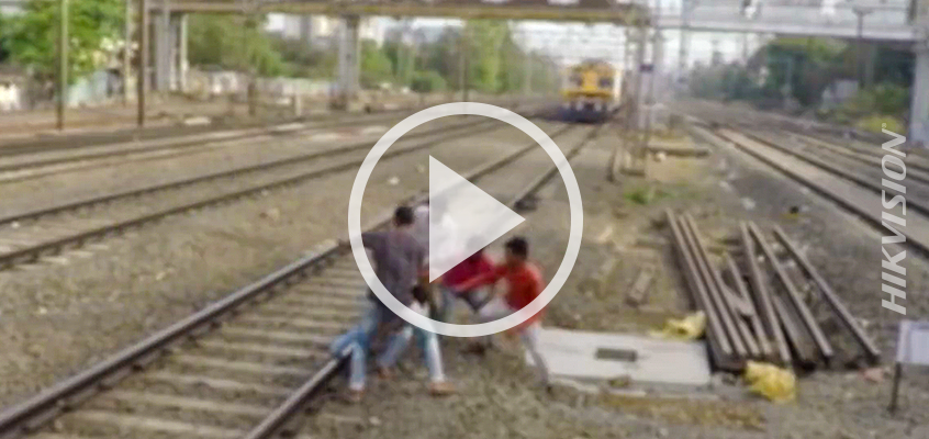 Fun Friday Video: Group of Friends Save One When Foot Gets Stuck in Train Tracks 