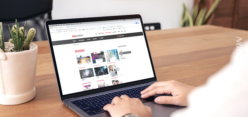 Hikvision HikWire blog article Vertical Brochures