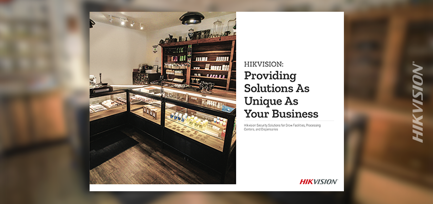 Hikvision HikWire blog article Cannabis Industry Brochure