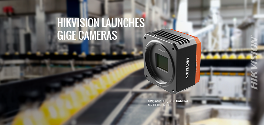 Hikvision Launches 14 New GigE Area Scan Cameras, Offering Greater Selection with Rapid Data Transmission for Factory Automation and Detection