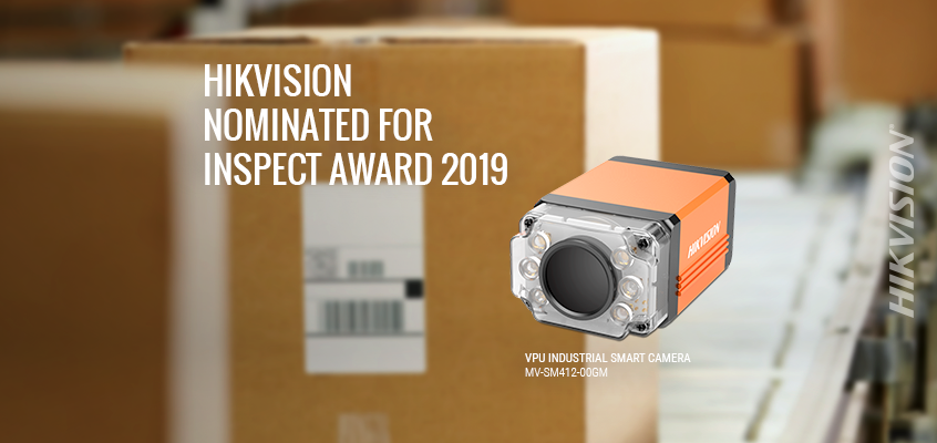 Hikvision’s VPU Industrial Smart Camera Nominated for the Germany Inspect Award 2019, Voting Open Through October 15th 
