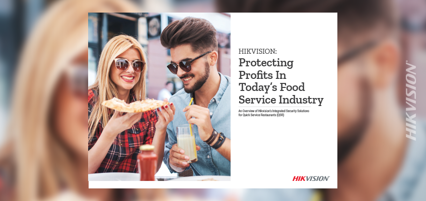 Hikvision HikWire blog article Quick Service Restaurants QSR Brochure