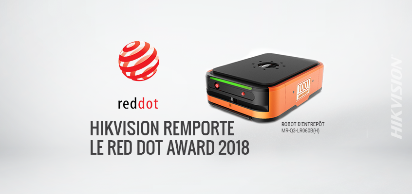 HIKVISION WINS RED DOT AWARD 2018