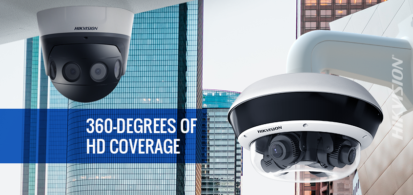 Hikvision’s PanoVu products are essential components of solutions in retail, hospitality, transportation and education