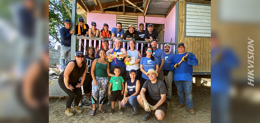 Hikvision HikWire blog article Puerto Rico humanitarian service trip