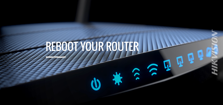 Reboot Your Router