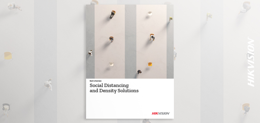 Hikvision HikWire blog article social distancing density brochure