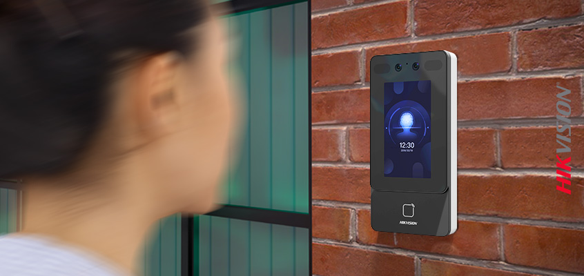 Hikvision HikWire blog article MinMoe Touchless Access Terminals Provide 99% Touch-Free Access and Accuracy in a Sleek, Compact Design