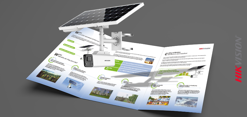 Hikvision solar powered camera kit