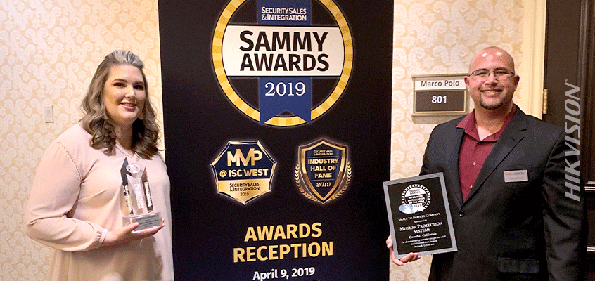 Hikvision System Integrator Mission Protection Systems Wins SSI SAMMY Award for Hikvision Thermal Application, Recognized for Best ‘Integrated Installation of the Year’ at ISC West 2019 